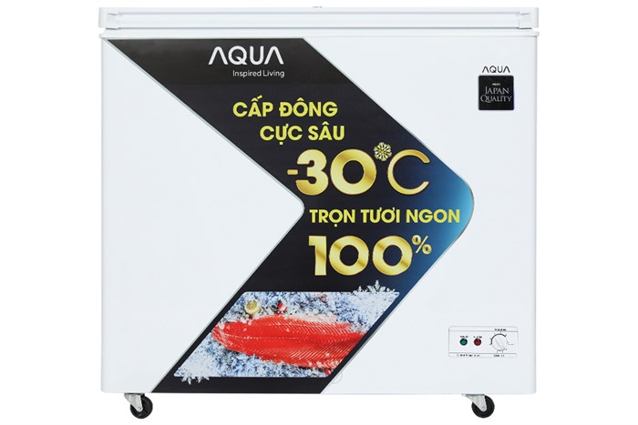 Tủ đông Aqua 251 lít AQF-C3501S Màu Trắng