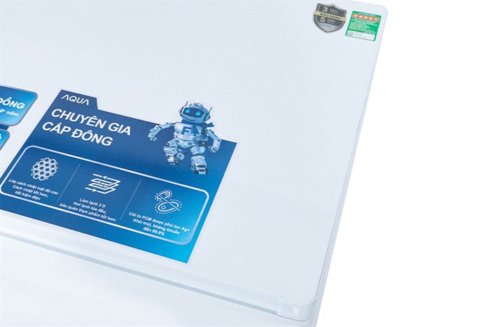 Tủ đông Aqua 251 lít AQF-C3501S Màu Trắng