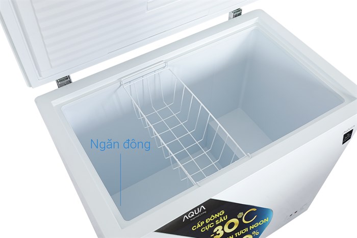 Tủ đông Aqua 251 lít AQF-C3501S Màu Trắng