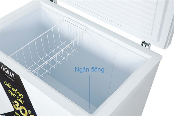 Tủ đông Aqua 251 lít AQF-C3501S Màu Trắng