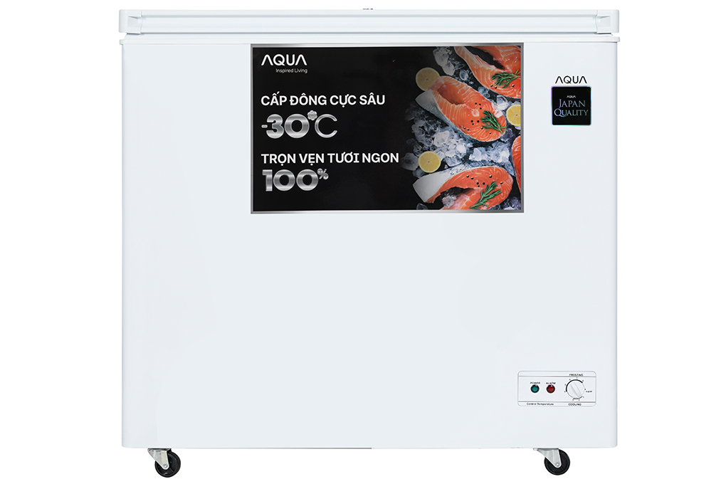 Tủ đông Aqua Inverter 301 lít AQF-C4001E Màu Trắng