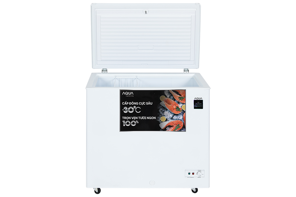 Tủ đông Aqua Inverter 301 lít AQF-C4001E Màu Trắng