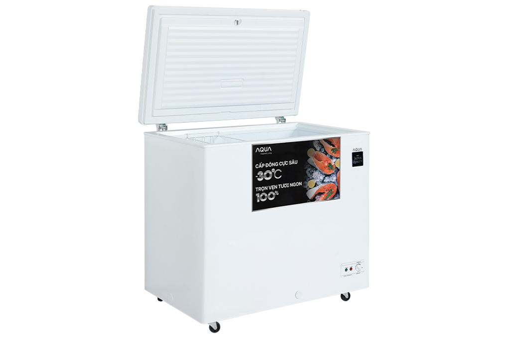 Tủ đông Aqua Inverter 301 lít AQF-C4001E Màu Trắng