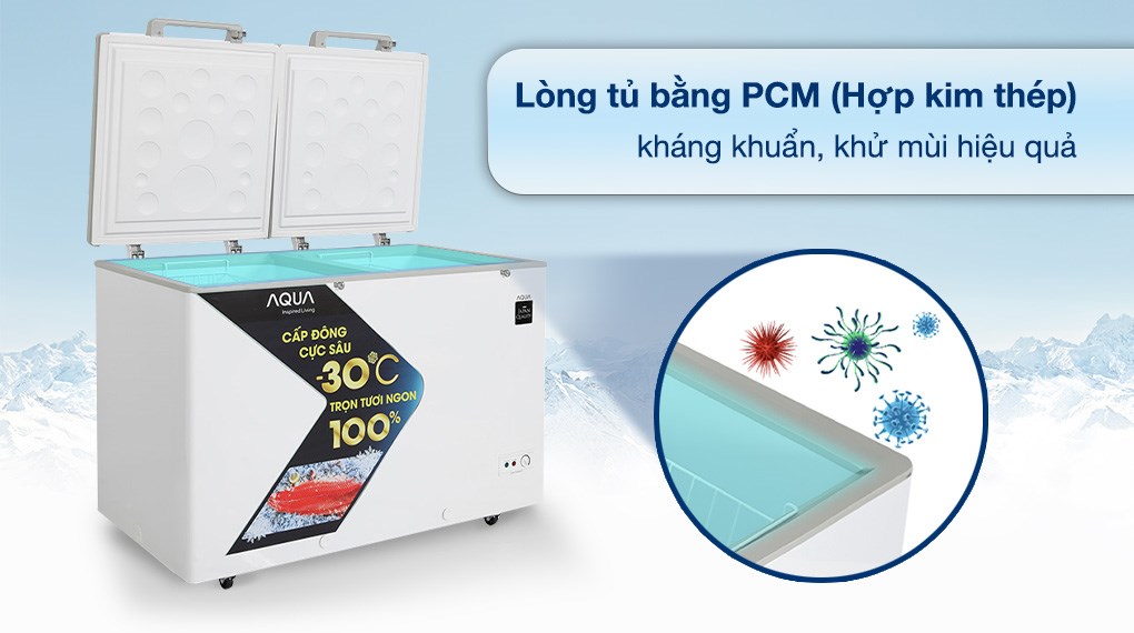 Tủ đông Aqua 365 lít AQF-C5702S