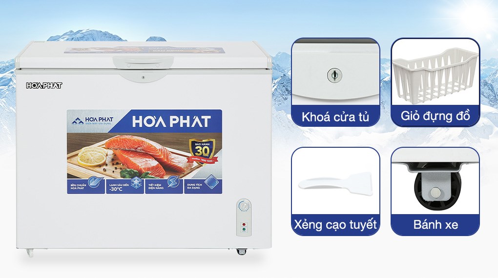 Tủ đông Hòa Phát 252 lít HPF AN6252