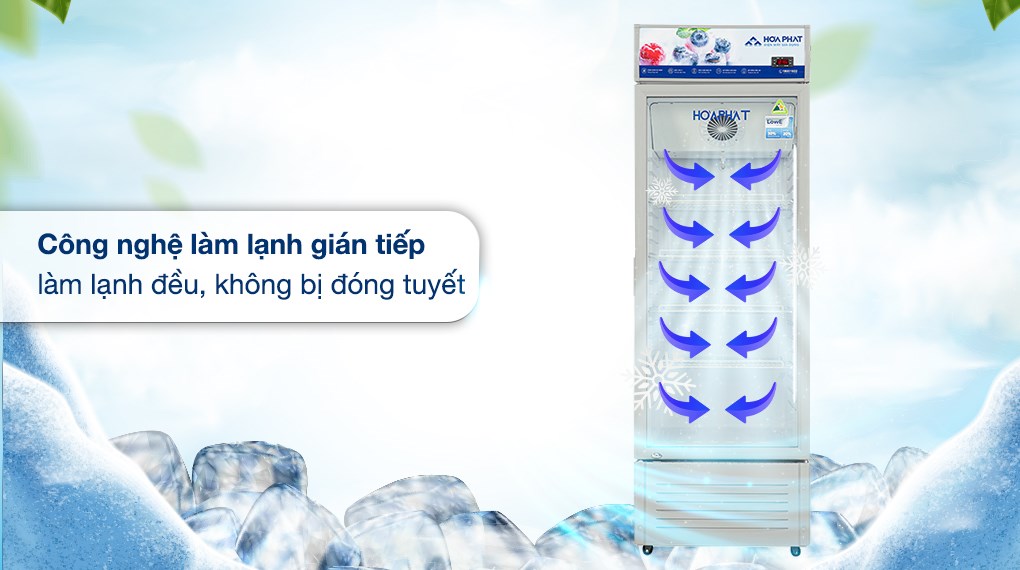 Tủ mát Hoà Phát 242 lít HSR D6242