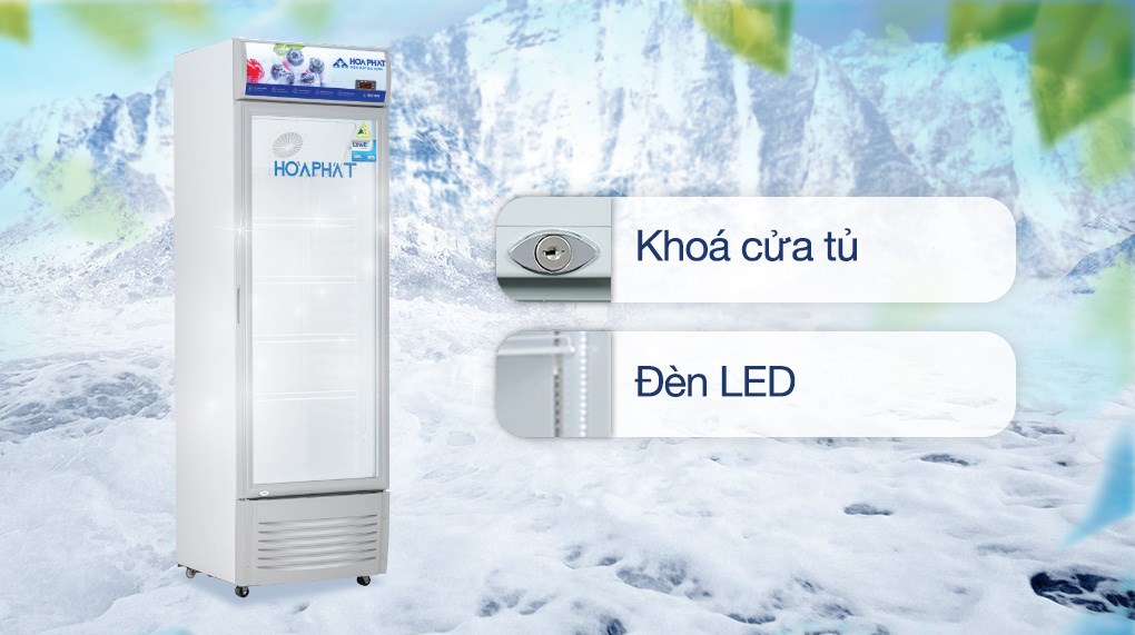Tủ mát Hoà Phát 280 lít HSR D6280