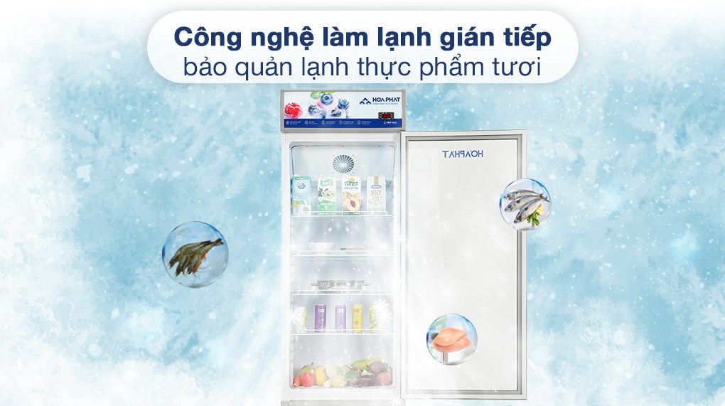 Tủ mát Hoà Phát 280 lít HSR D6280