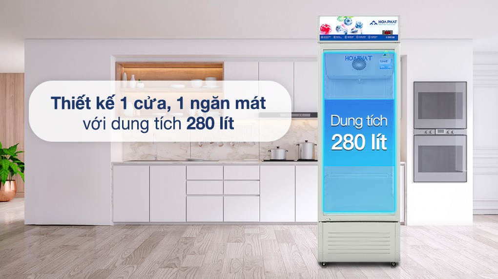 Tủ mát Hoà Phát 280 lít HSR D6280