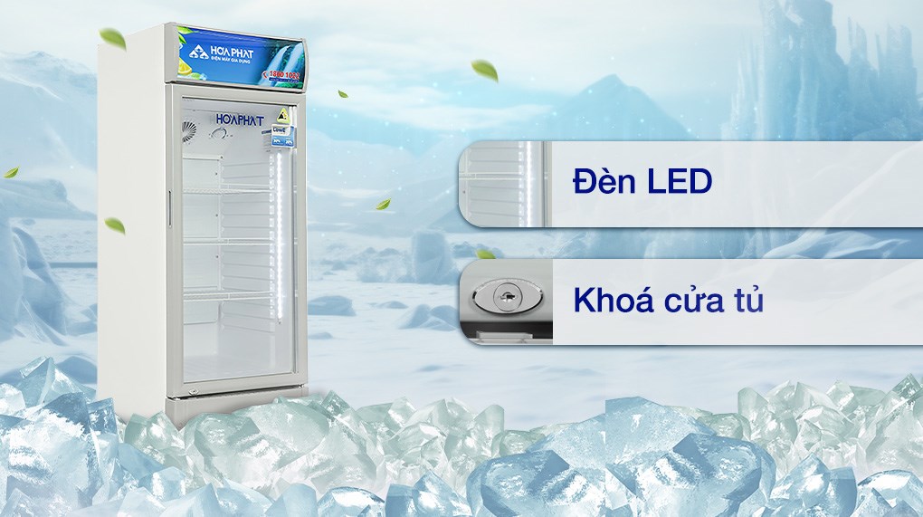 Tủ mát Hoà Phát 195 lít HSR S6195