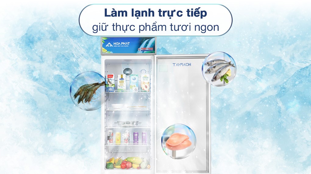 Tủ mát Hoà Phát 242 lít HSR S6242