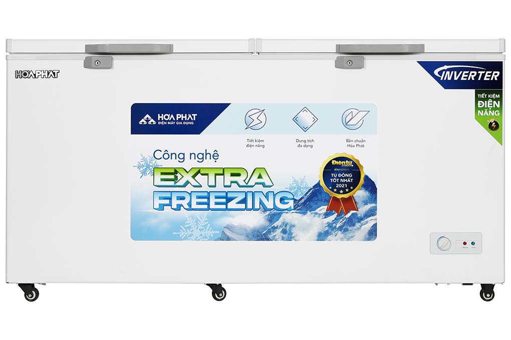 Tủ đông Hòa Phát Inverter 544 lít HPF AD8544 Màu Trắng