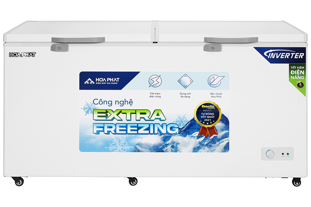 Tủ đông Hòa Phát Inverter 544 lít HPF AD8544 Màu Trắng