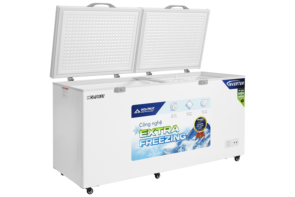 Tủ đông Hòa Phát Inverter 544 lít HPF AD8544 Màu Trắng