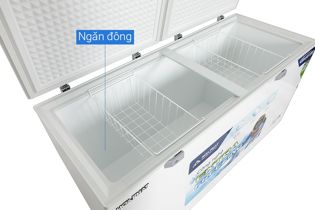 Tủ đông Hòa Phát Inverter 544 lít HPF AD8544 Màu Trắng