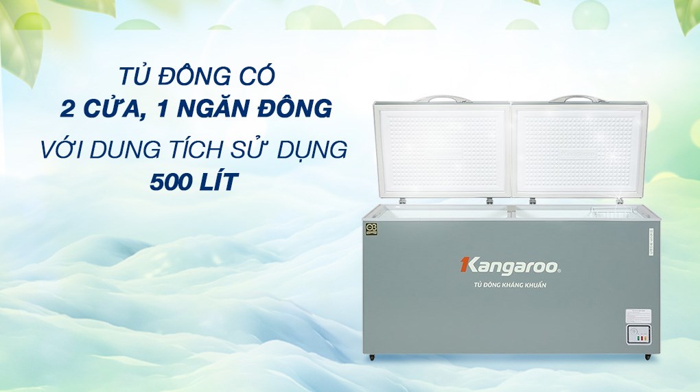 Tủ đông Kangaroo 500 lít KGFZ560NG1