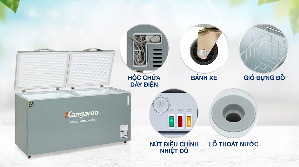 Tủ đông Kangaroo 500 lít KGFZ560NG1