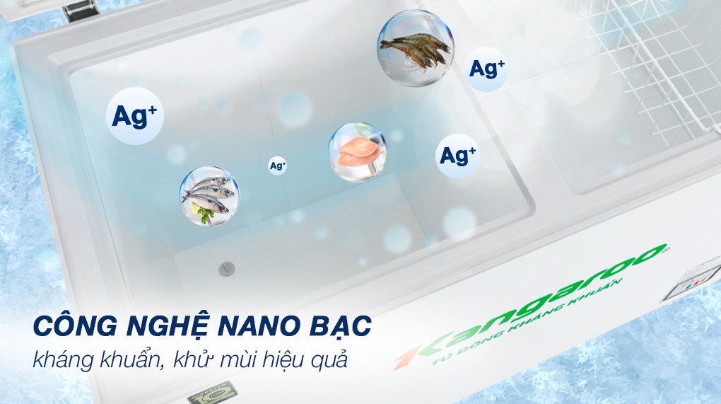 Tủ đông Kangaroo Inverter 252 lít KGFZ400IC2