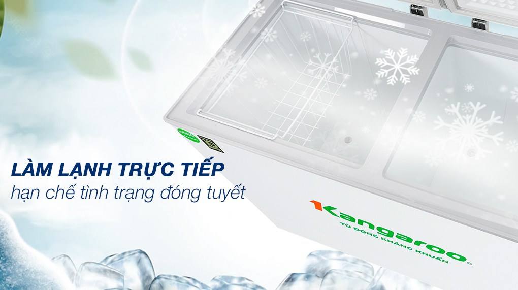 Tủ đông Kangaroo Inverter 252 lít KGFZ400IC2