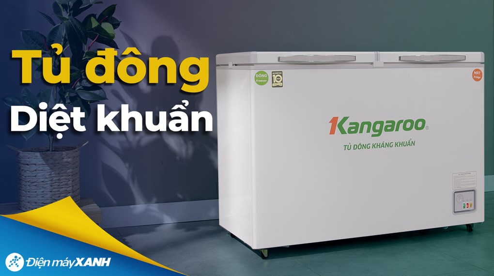 Tủ đông Kangaroo Inverter 252 lít KGFZ400IC2
