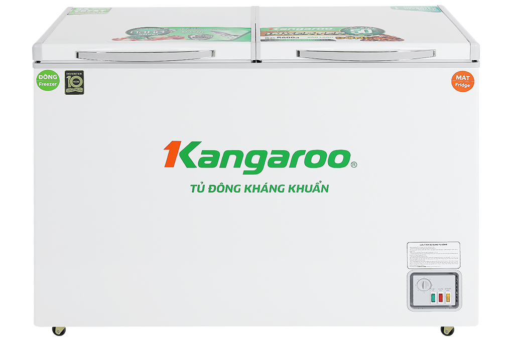 Tủ đông Kangaroo Inverter 252 lít KGFZ400IC2 Màu Trắng