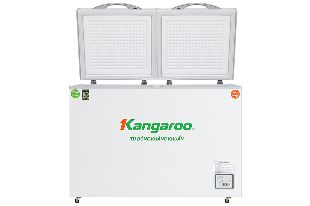Tủ đông Kangaroo Inverter 252 lít KGFZ400IC2 Màu Trắng