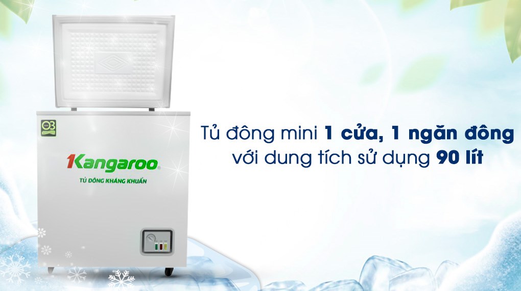 Tủ đông Kangaroo 90 lít KG090C1N