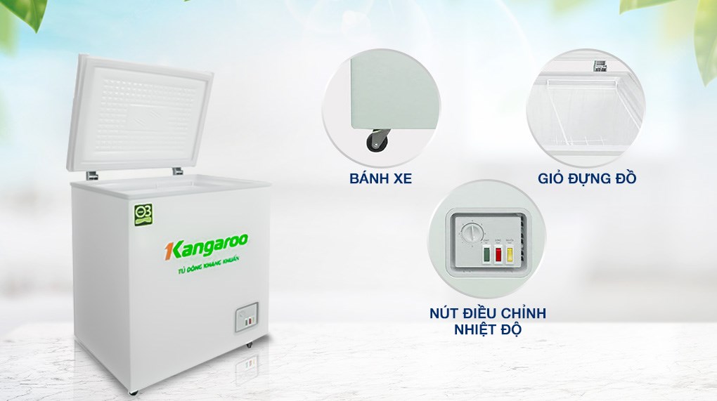 Tủ đông Kangaroo 90 lít KG090C1N
