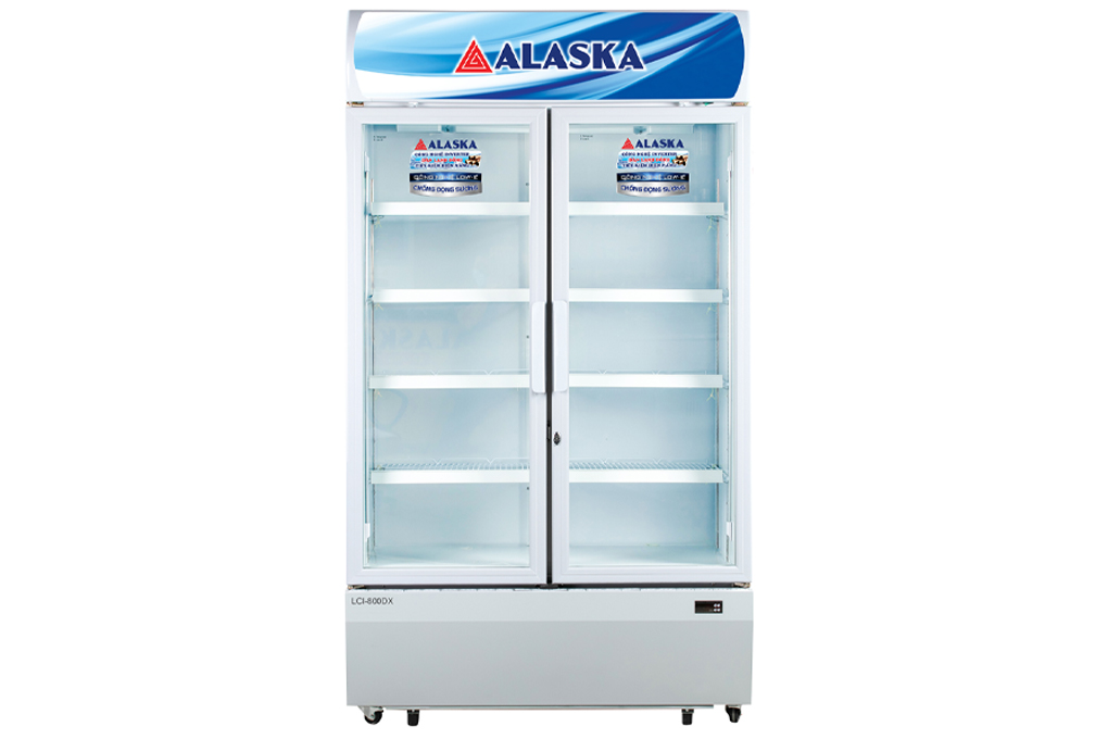 Tủ mát Alaska Inverter 800 lít LCI-800DX Màu Trắng