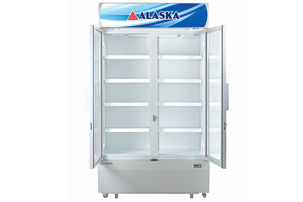 Tủ mát Alaska Inverter 800 lít LCI-800DX Màu Trắng