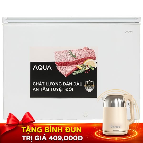 Tủ đông AQUA Inverter 301 lít AQF-C4001EN