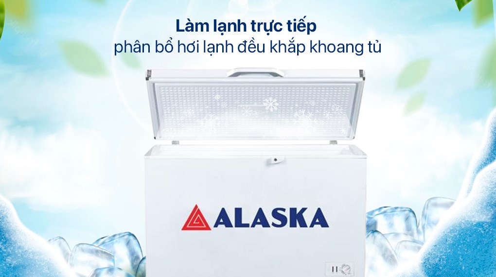 Tủ đông Alaska 355 lít BD-400C