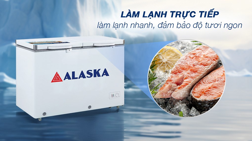 Tủ đông Alaska 345 lít BCD-4568C