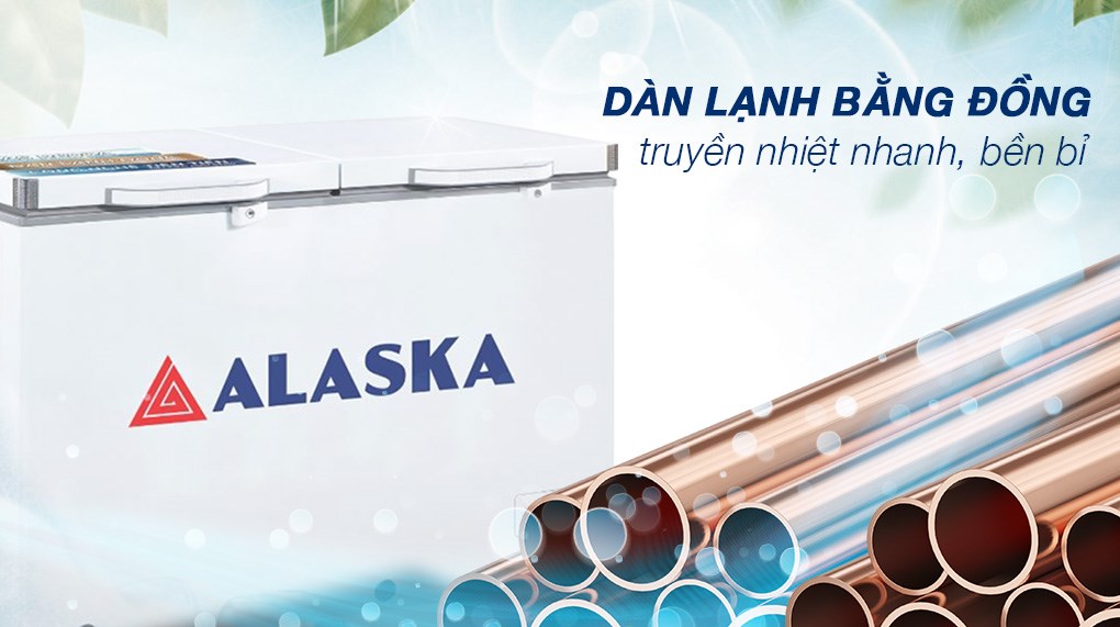 Tủ đông Alaska 345 lít BCD-4568C