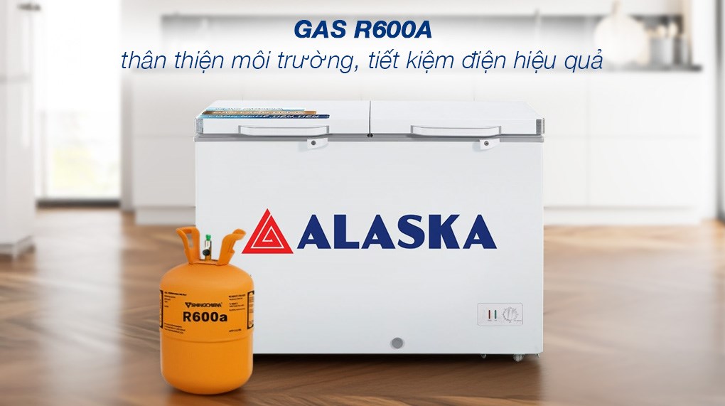 Tủ đông Alaska 345 lít BCD-4568C
