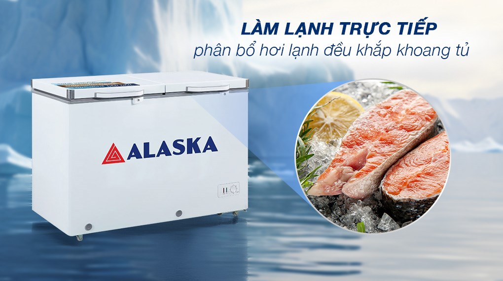Tủ đông Alaska 280 lít BCD-3568C