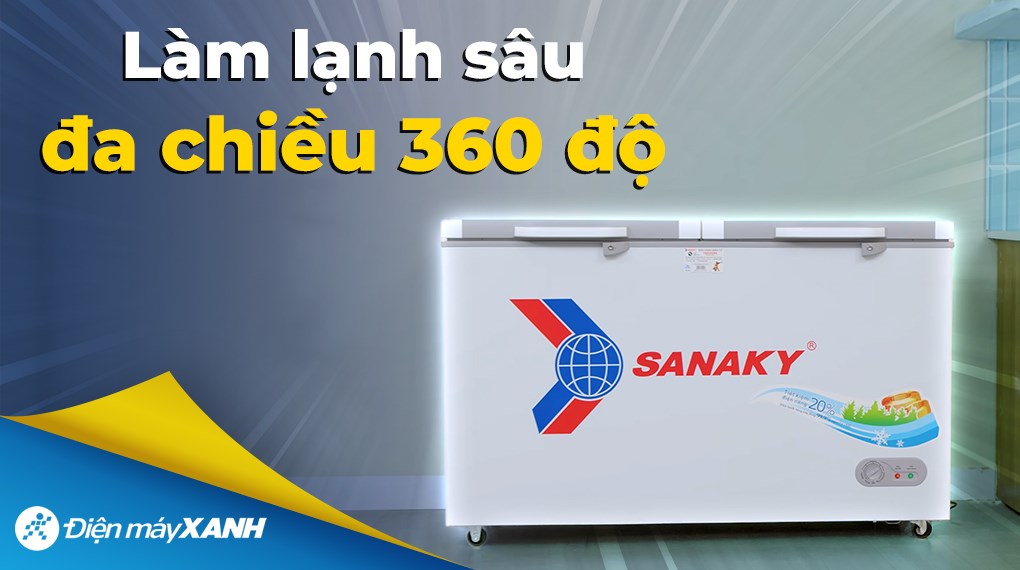 Tủ đông Sanaky 305 lít VH-4099A2KD