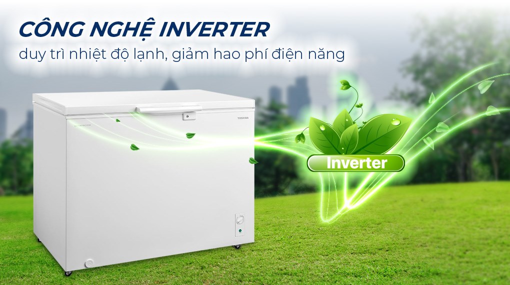Tủ đông Toshiba Inverter 293 lít GR-RC390CM-PMV(01)