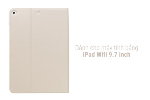 Ốp lưng MTB iPad Wifi 9.7 inch 2017 Nắp gập STAND FLIP Meeker Gold