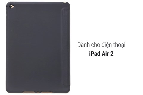Ốp lưng MTB iPad Air 2 Nắp gập Captain U JM Đen