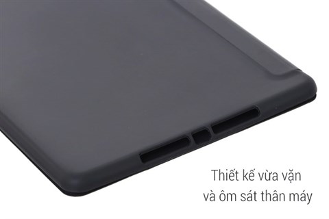 Ốp lưng MTB iPad Air 2 Nắp gập Captain U JM Đen