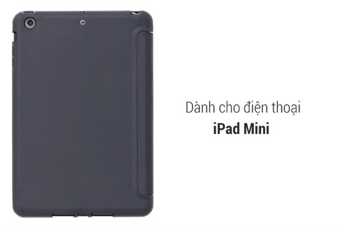 Ốp lưng MTB iPad Mini Nắp gập Captain U JM Đen