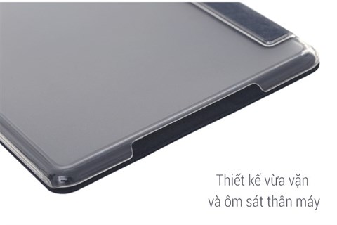 Ốp lưng MTB iPad Mini 4 Nắp gập Silk Skin JM Xanh Navy