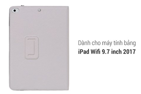 Ốp lưng MTB iPad Wifi (IPAD 9.7 2017) Nắp gập Motion JM JM170809 Chim Ưng Xám