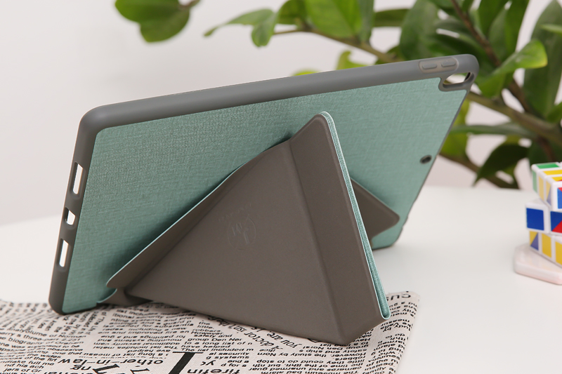 Ốp lưng iPad Air 2019 10.5 inch nhựa cứng viền dẻo MOSTER JM TPU PU Teal