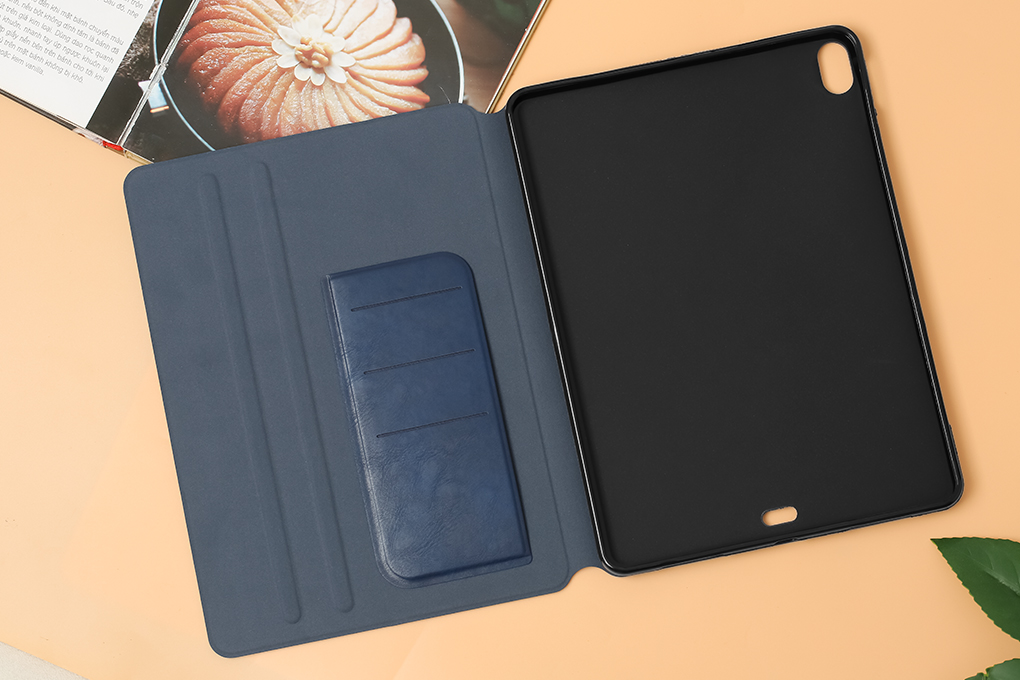 Ốp lưng iPad Air 4 2020 10.9 inch Nhựa cứng viền dẻo TKS-Flip-T18 MEEKER Navy