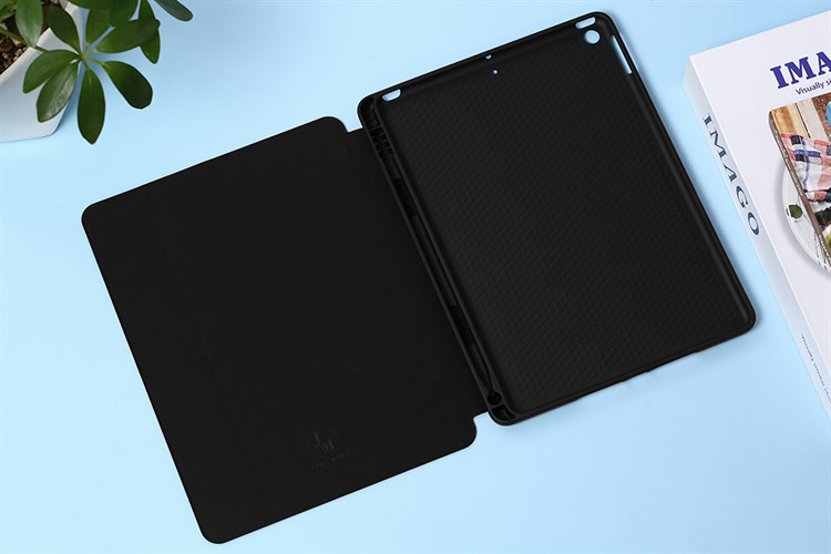 Bao da nắp gập iPad 10.2 inch MOSTER JM Màu Đen