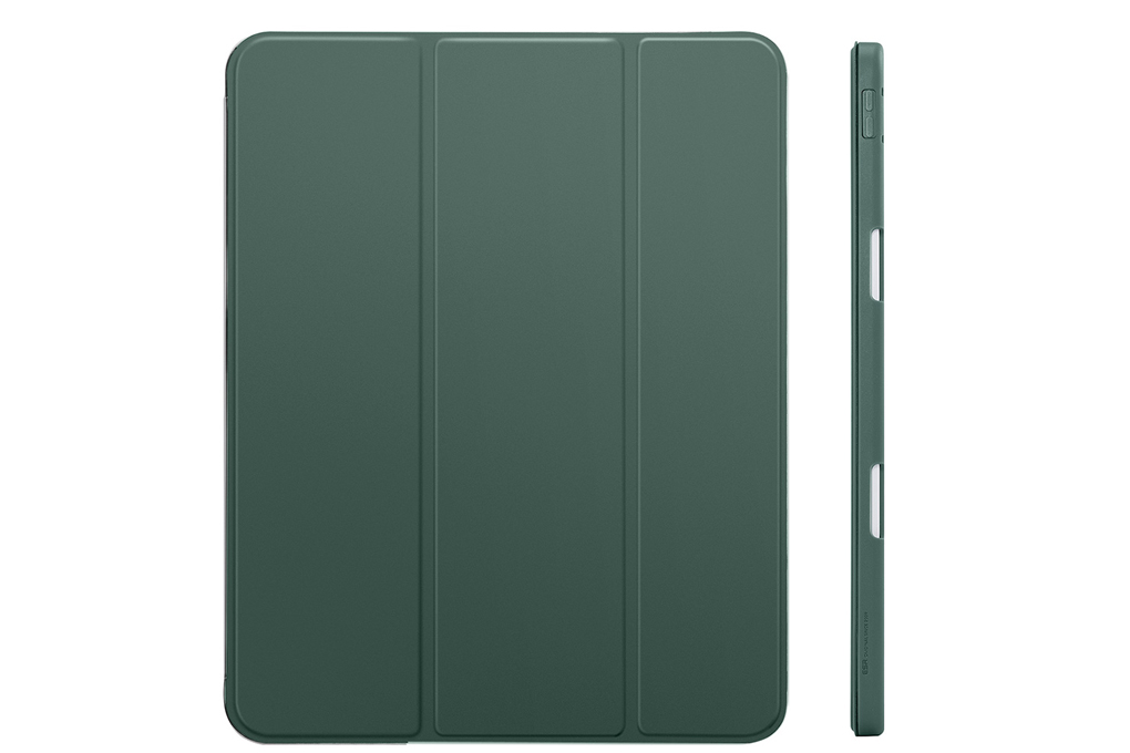 Bao da nắp gập iPad Pro 12.9 inch Silicone ESR Rebound Pencil Chính hãng Màu Xanh lá