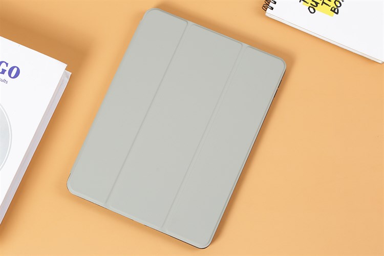 Bao da nắp gập iPad 10.2 inch ESR Rebound Pencil Chính hãng Màu Xám