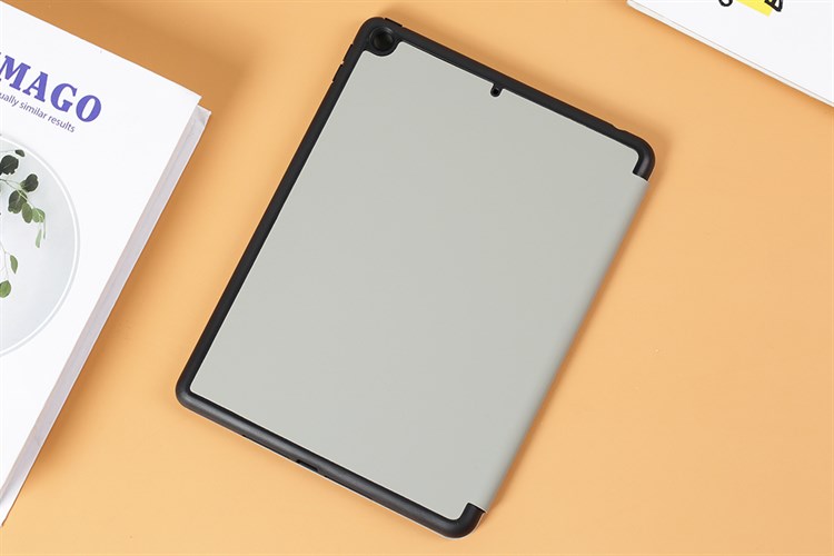 Bao da nắp gập iPad 10.2 inch ESR Rebound Pencil Chính hãng Màu Xám